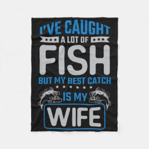 Ich habe viele Fische gefangen, mein bester Fang i Fleecedecke