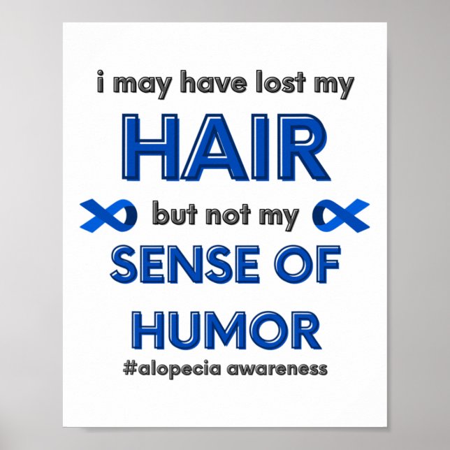 Ich habe vielleicht Alopecia Haarausfall Awa verlo Poster (Vorne)