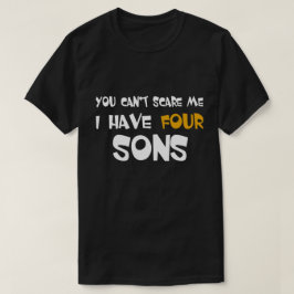 Ich habe vier der Sohn-Vatertags-Geschenk T-Shirt