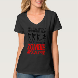 Ich habe vor, den Zombie-Apokalypse-Läufer zu über T-Shirt