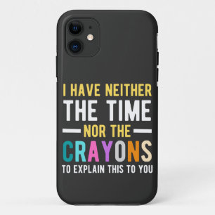 Ich habe weder die Zeit noch die Schluchten zu erk Case-Mate iPhone Hülle