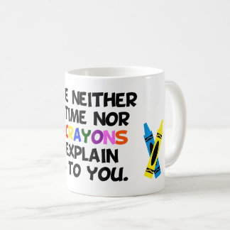 Ich habe weder die Zeit noch die Zeichenstifte…. Kaffeetasse