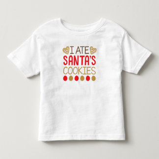 Ich habe Weihnachtsgeschenk gegessen Kleinkind T-shirt