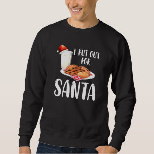 Ich habe Weihnachtskekse und Mi für Weihnachten au Sweatshirt