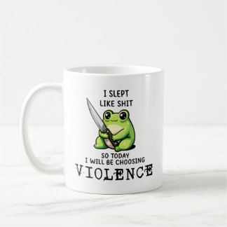 Ich habe wie S geschlafen, also wähle ich heute ge Kaffeetasse