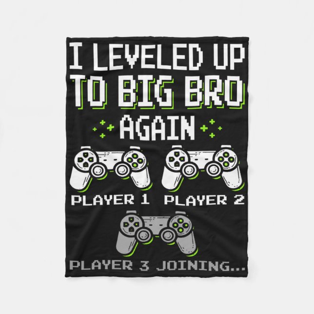 Ich habe wieder auf Big Bro aufgerüstet Bruder Gam Fleecedecke (Vorderseite)