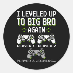 Ich habe wieder auf Big Bro aufgerüstet Bruder Gam Runder Aufkleber