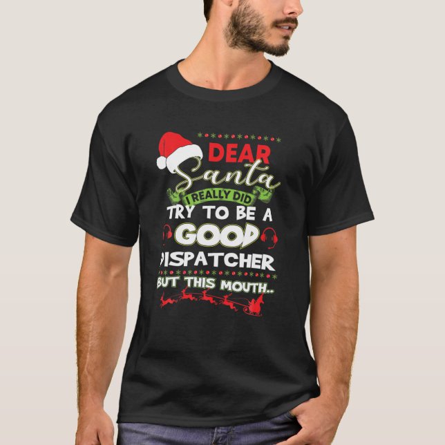 Ich habe wirklich versucht, ein gutes Weihnachtsfe T-Shirt (Vorderseite)