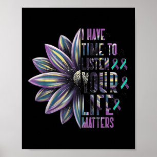 Ich habe Zeit, mir die Selbstmordgedanken Ihres Le Poster