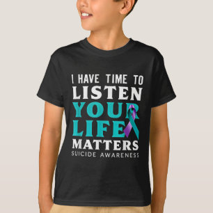 Ich habe Zeit, mir die Selbstmordpräventi Ihres Le T-Shirt