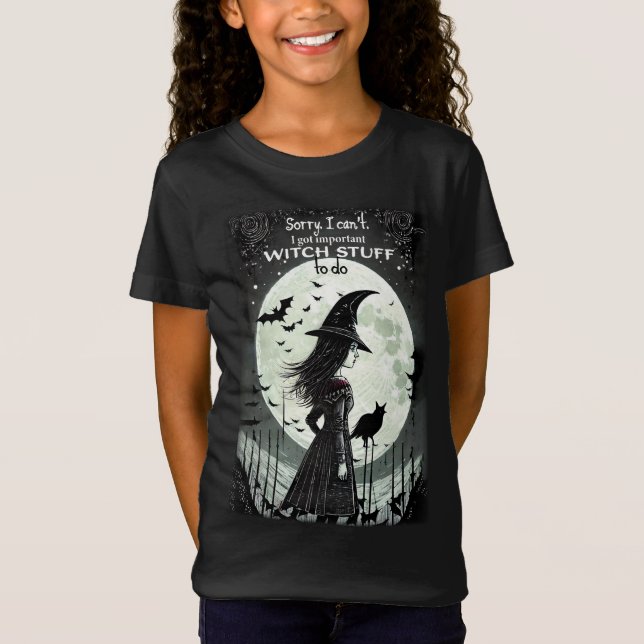 Ich habe zu Halloween wichtige Hexenschuhe Got T-Shirt (Vorderseite)