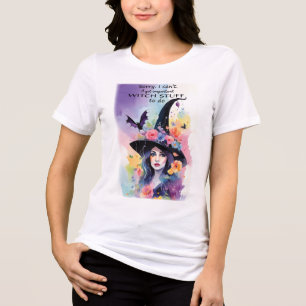 Ich habe zu Halloween wichtige Hexenschuhe Got Tri-Blend Shirt