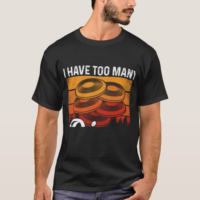 Ich habe zu viele Festplatten gesagt, dass nie jem T-Shirt (Vorderseite)