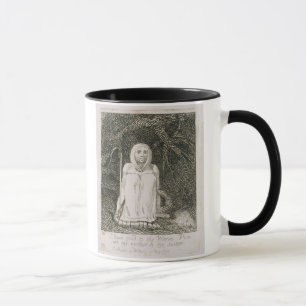 Ich habe zur Wurm-Tausend-Kunst meine Mutter und Tasse