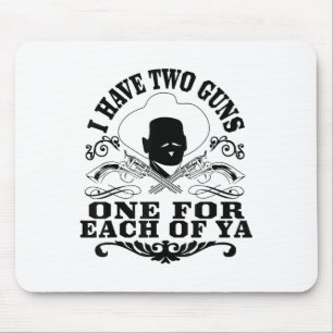 Ich habe zwei Gewehre pro Ya _1 Mousepad