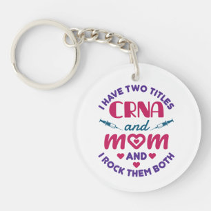 Ich habe zwei Titel CRNA und Mama Rock sie beide Schlüsselanhänger