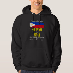 Ich habe zwei Titel Philippinen und Philippinen fü Hoodie