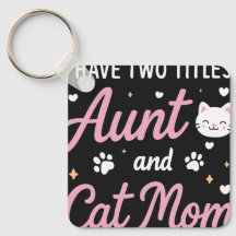 Ich habe zwei Titel Tante und Katzenmutter Lustige