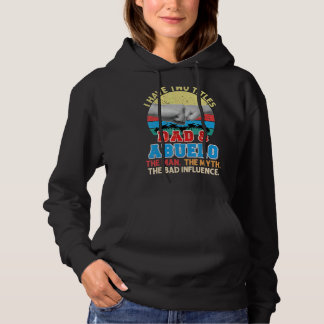 Ich habe zwei Titel Vater und Abuelo der Mann Myth Hoodie