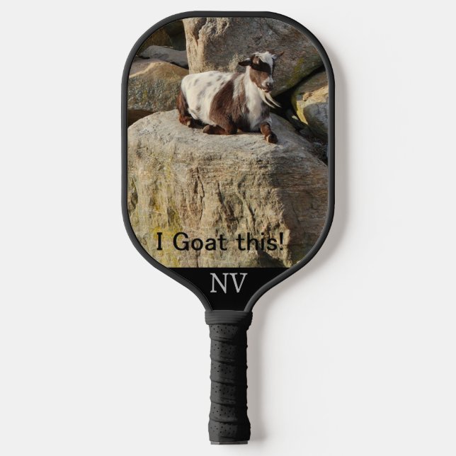 "Ich hab's geschafft! Nevada" Pickleball Paddle (Vorderseite)