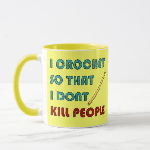 Ich häkele, tasse