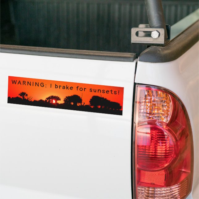 Ich halte für den Sonnenuntergang-Autoaufkleber fe Autoaufkleber (Auf Lkw)