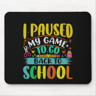 Ich halte mein Spiel an, um zuerst Grad an die Sch Mousepad