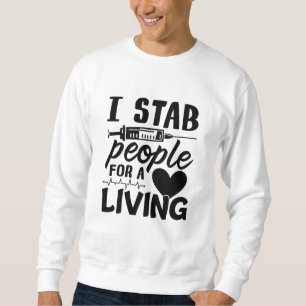 Ich halte Menschen für ein Geschenk für eine Dialy Sweatshirt
