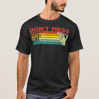 Ich halte Menschen für ein Leben für Phlebotomiste T-Shirt
