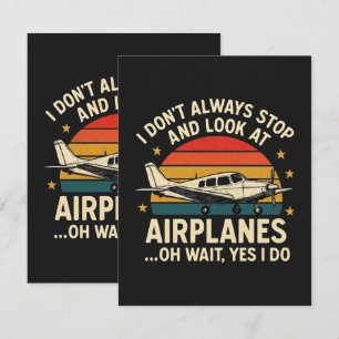 Ich halte nicht immer an und betrachte Flugzeuge Karte