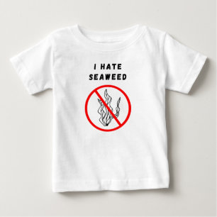 Ich hasse Algen Baby T-shirt