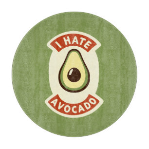 Ich hasse Avocado Schneidebrett