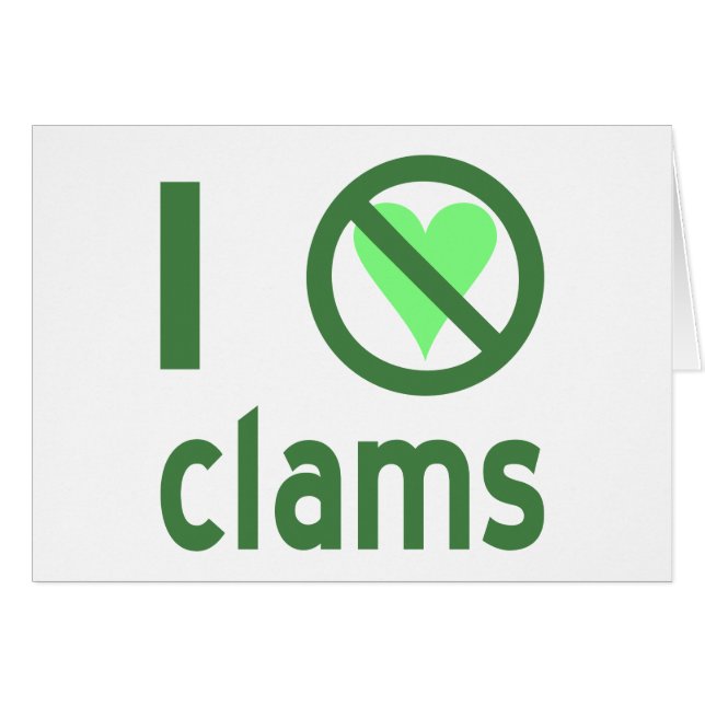 Ich hasse Clams (Vorderseite (Horizontal))
