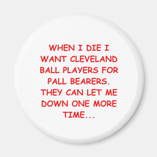 Ich hasse Cleveland Magnet (Vorne)