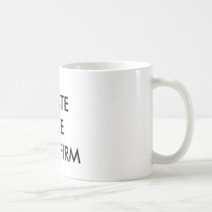 ICH HASSE DAS ALTE UNTERNEHMEN KAFFEETASSE