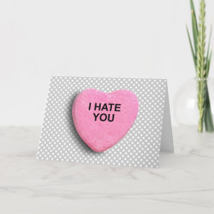 ICH HASSE DICH FEIERTAGSKARTE