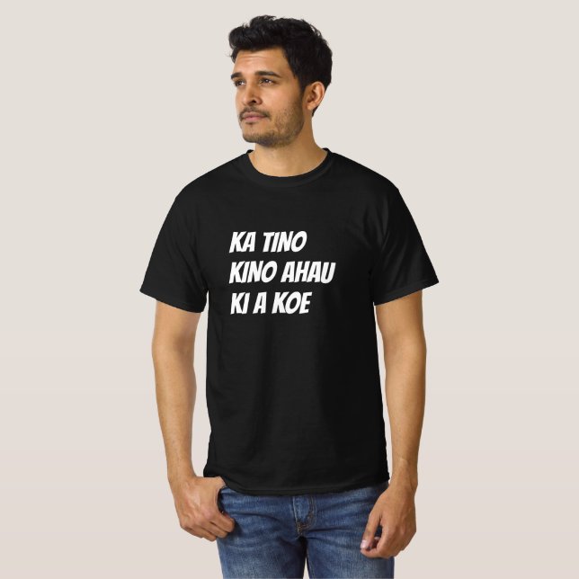 Ich hasse dich wirklich in Maori T-Shirt (Vorne ganz)
