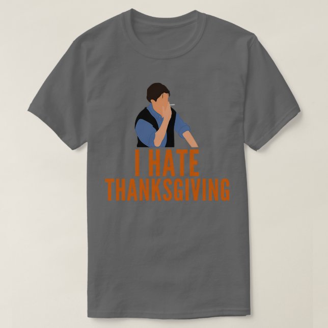 Ich hasse Erntedank Funny T-Shirt (Design vorne)
