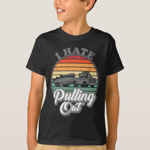 Ich hasse es, Retro-Bootspass auszuziehen T-Shirt