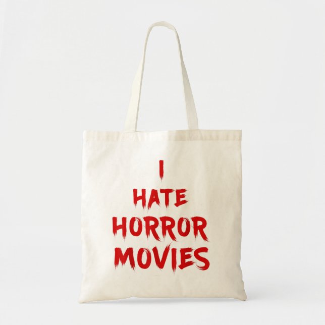 Ich hasse Horror-Filme - ich hasse das Leben Tragetasche (Vorne)