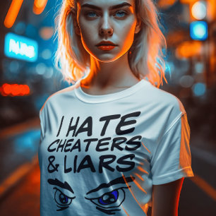 ICH HASSE KÄSTE UND LIAREN-T - Shirt