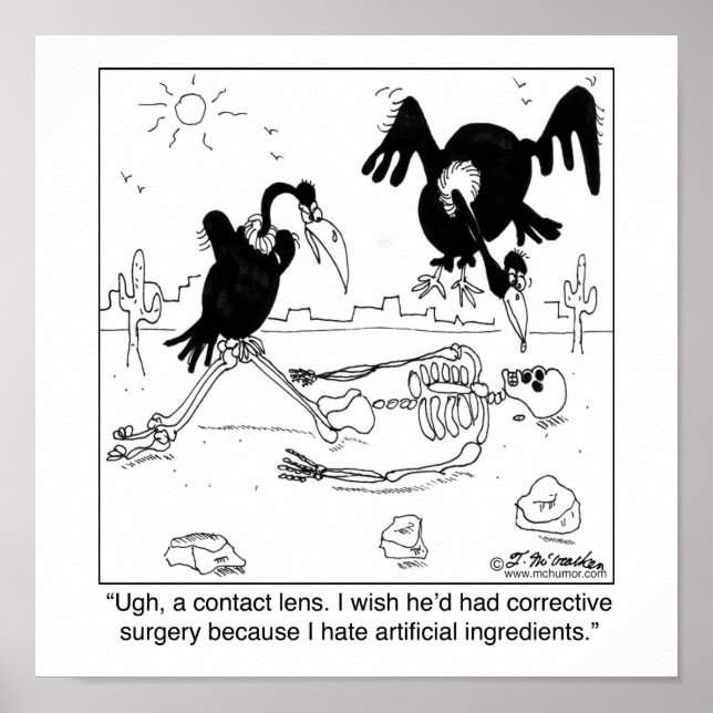 Ich hasse künstliche Zutaten Poster (Vorne)