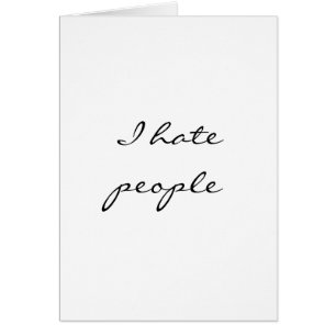 Ich hasse Leute