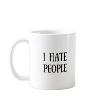 Ich hasse Leute-Tasse