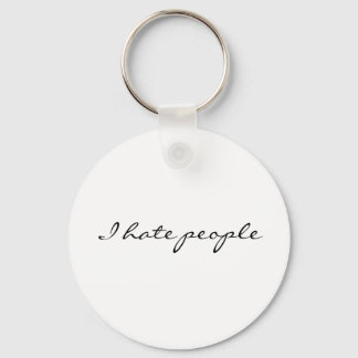 Ich hasse Menschen Schlüsselanhänger