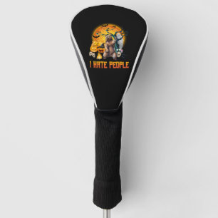 Ich hasse Menschen zwischen Albtraum und Shirt Golf Headcover