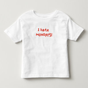 Ich hasse Montage! Kleinkind T-shirt