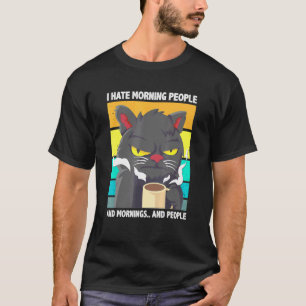 Ich hasse Morgenmenschen und Morgens und Leute spo T-Shirt