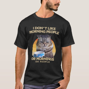 Ich hasse Morgenmenschen und Morgens und Leute spo T-Shirt