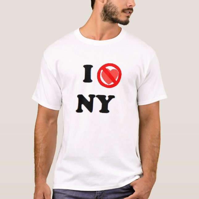 ich hasse ny T-Shirt (Vorderseite)
